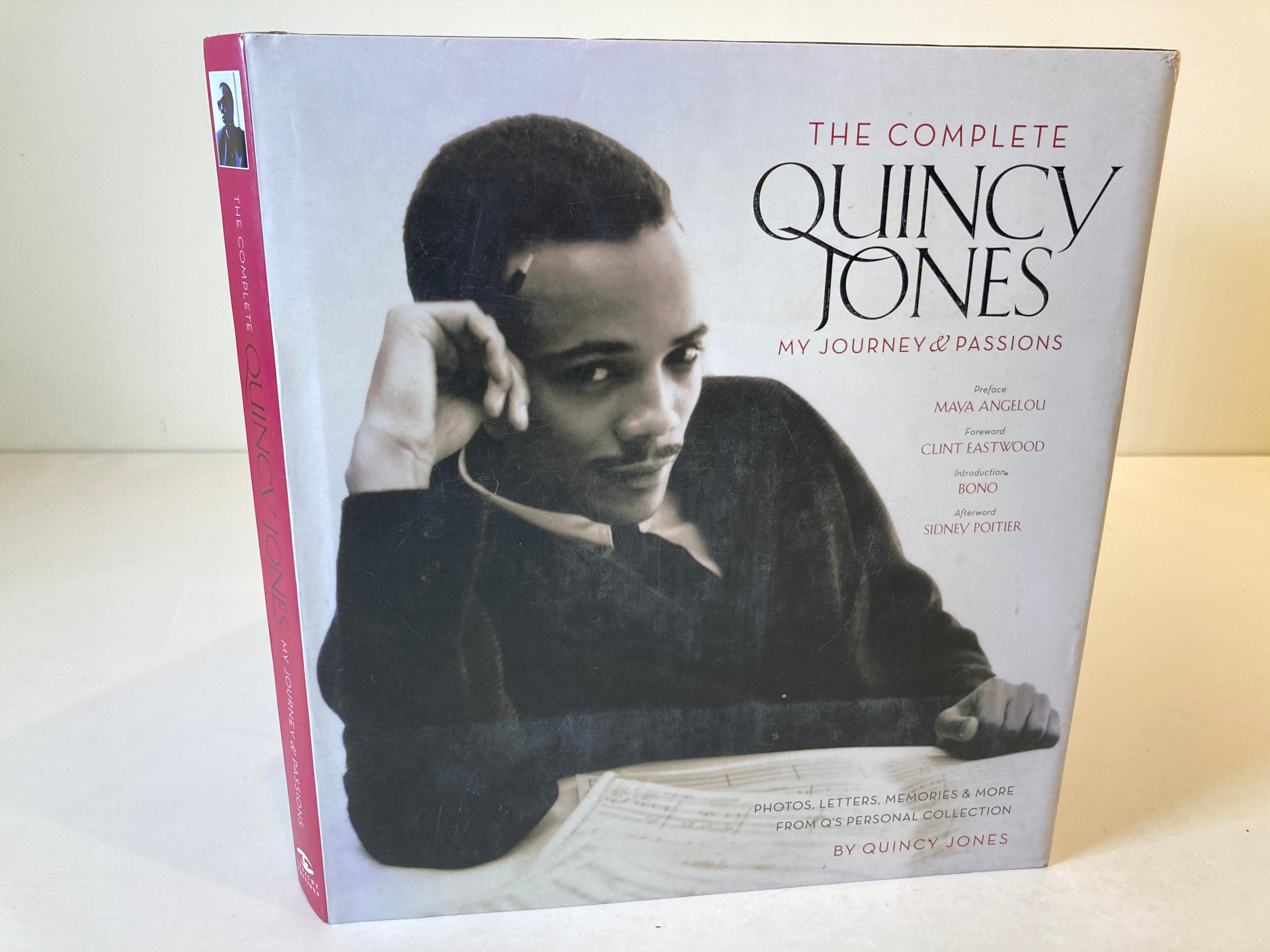 The Complete Quincy Jones: My Journey & Passions: Photos, Letters, Memories & More from Q’s Personal Collection
by Quincy Jones, Maya Angelou (Preface), Clint Eastwood (Foreword), Bono (Introduction).
1st edition 1st printing copy.
The Complete