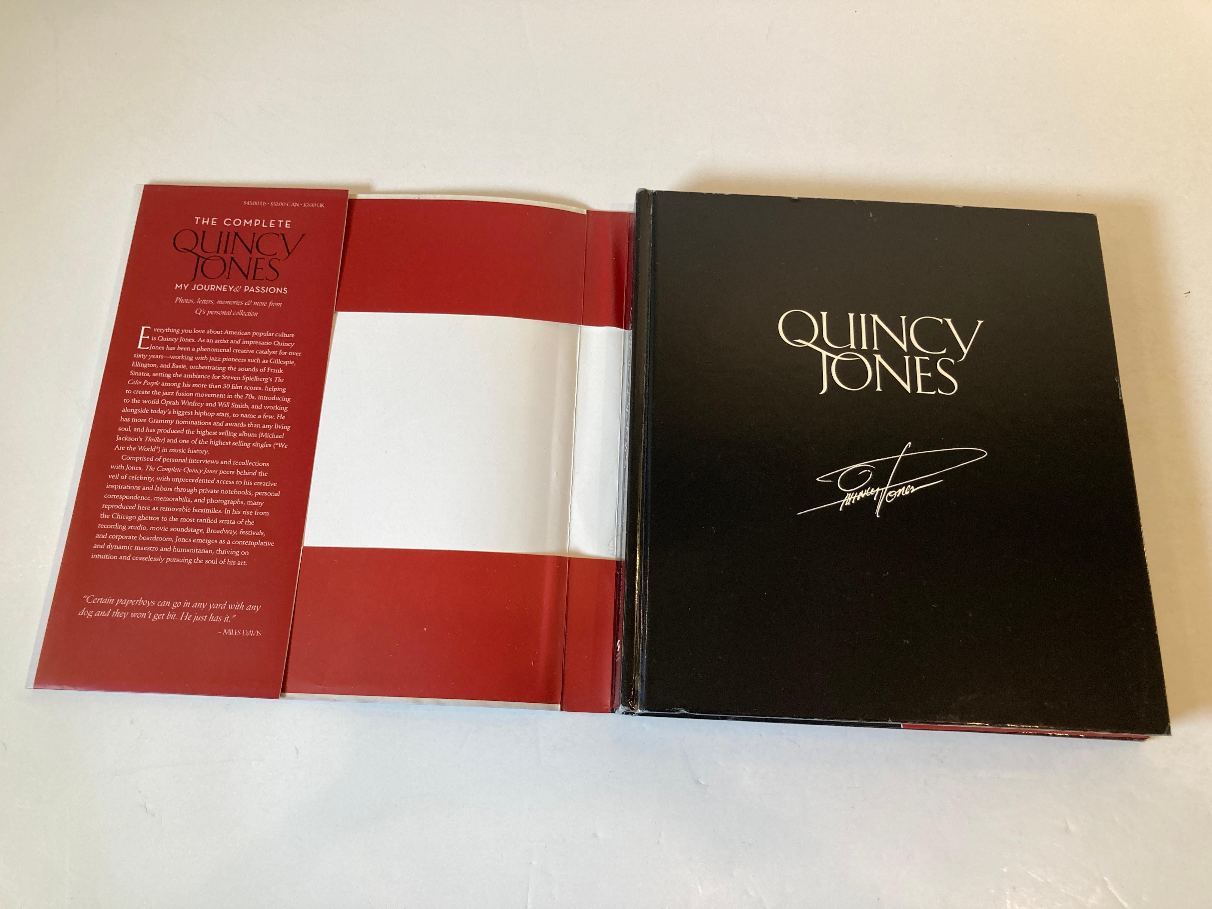 Livre à couverture rigide « The Complete Quincy Jones My Journey & Passions » (Mon parcours et mes passions) Bon état - En vente à North Hollywood, CA