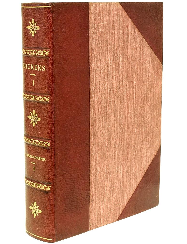 Author: Dickens, Charles. 

Title: The Complete Works and Life of Charles Dickens.

Publisher: New York: Charles Scribner's Sons, 1898.

Description: 38 vols., includes the 2 vol 