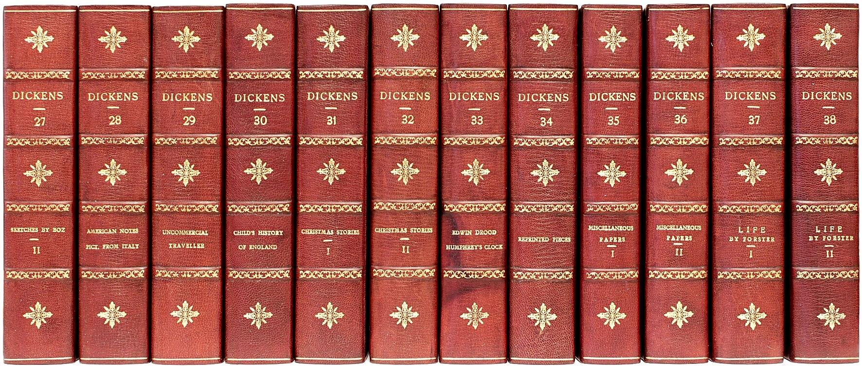 The Complete Works & Life of Charles Dickens, '38 Vols, 1898' Gadshill Edition 1