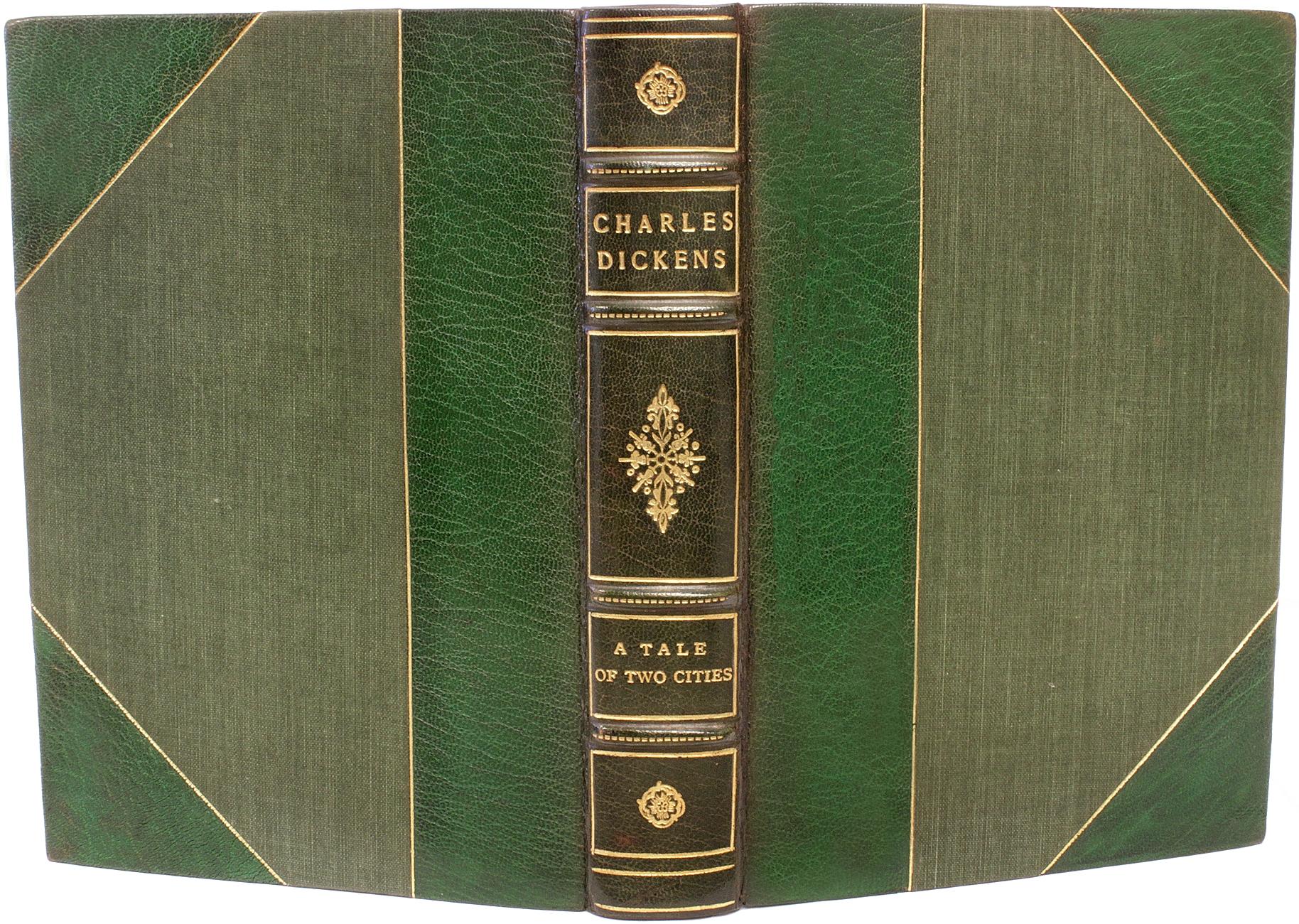 The Complete Works Of Charles Dickens - 36 vols. - IN A FINE LEATHER BINDING ! In Good Condition For Sale In Hillsborough, NJ