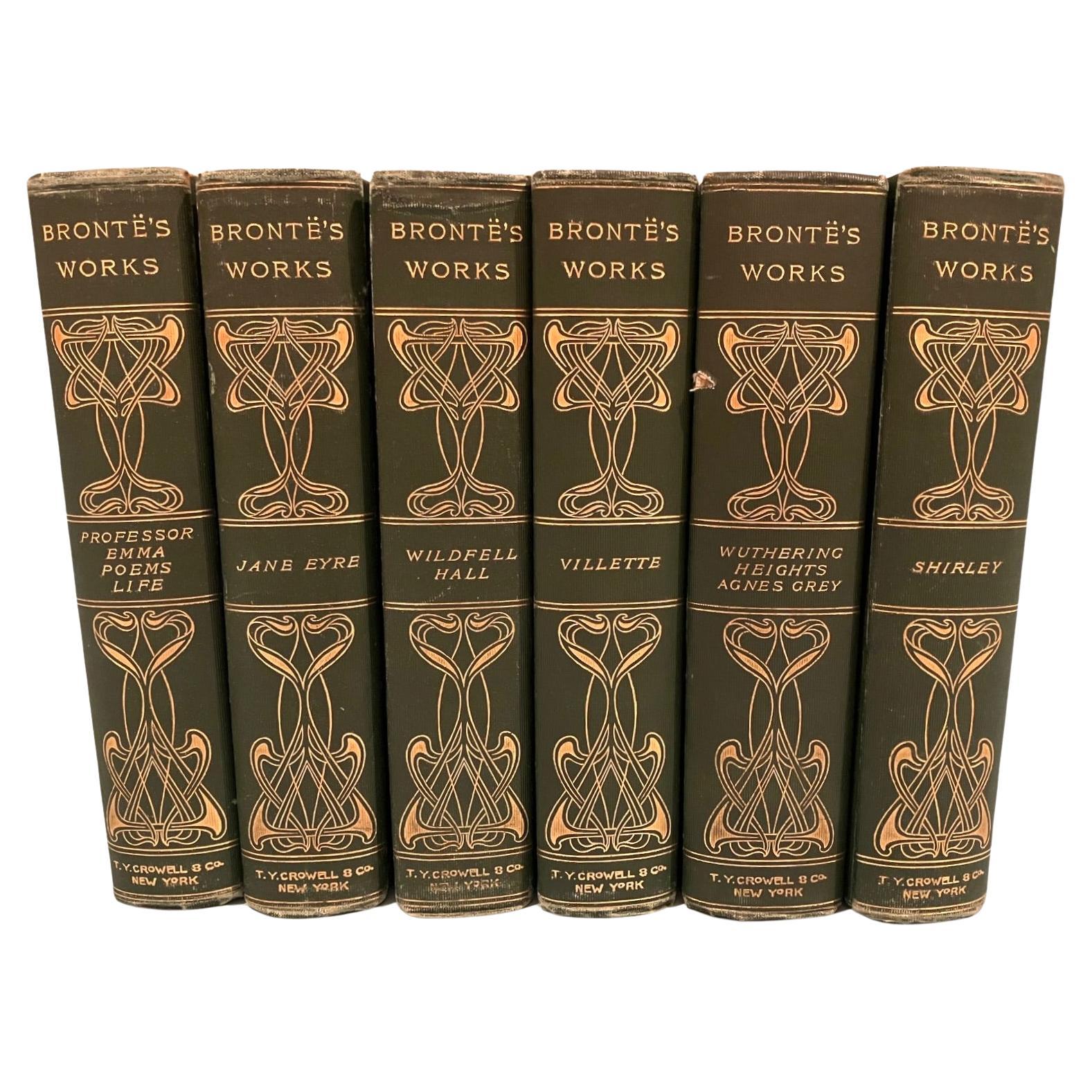 The Complete Works of Charlotte Bronte and Her Sisters in 6 Volumes Circa 1910
