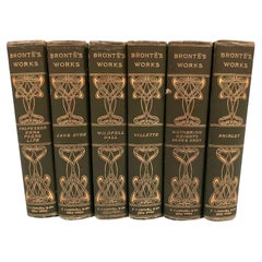 The Complete Works of Charlotte Bronte and Her Sisters in 6 Volumes Circa 1910