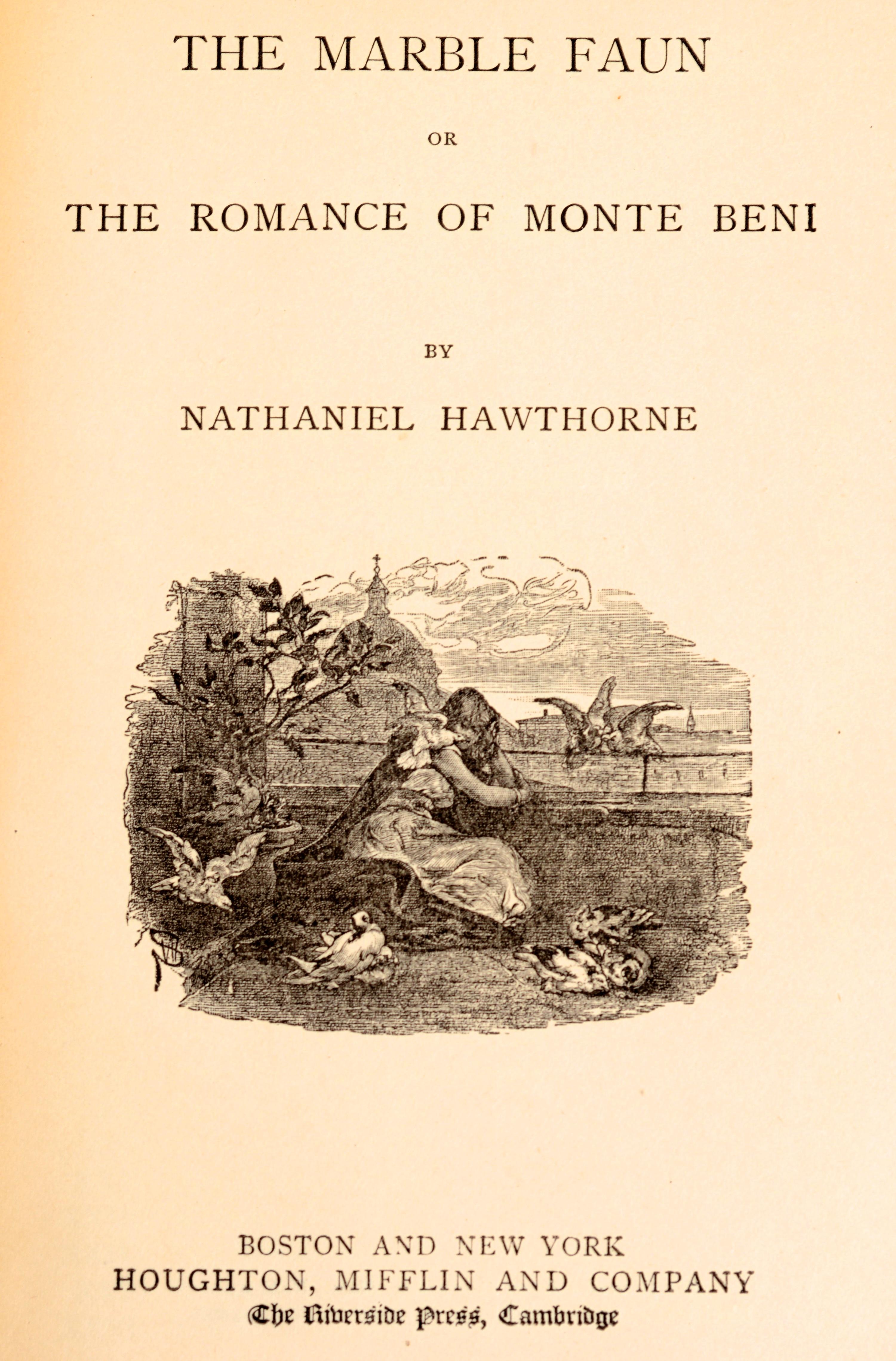 Late 19th Century The Complete Works of Nathaniel Hawthorne '6 of 13 Volumes An Incomplete Set' For Sale