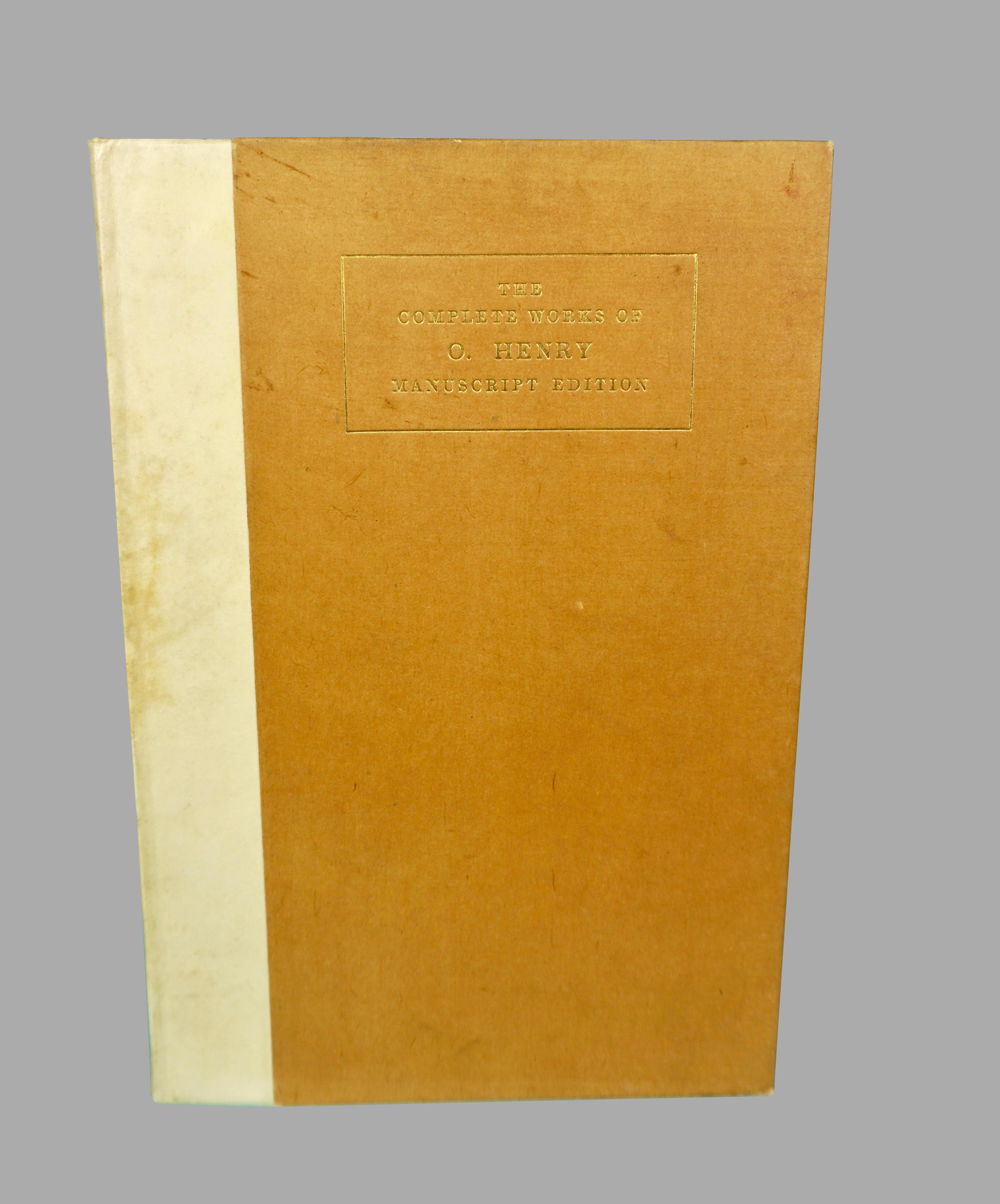 The Complete Works of O. Henry, Manuscript Edition Limited to 125 Copies For Sale 7