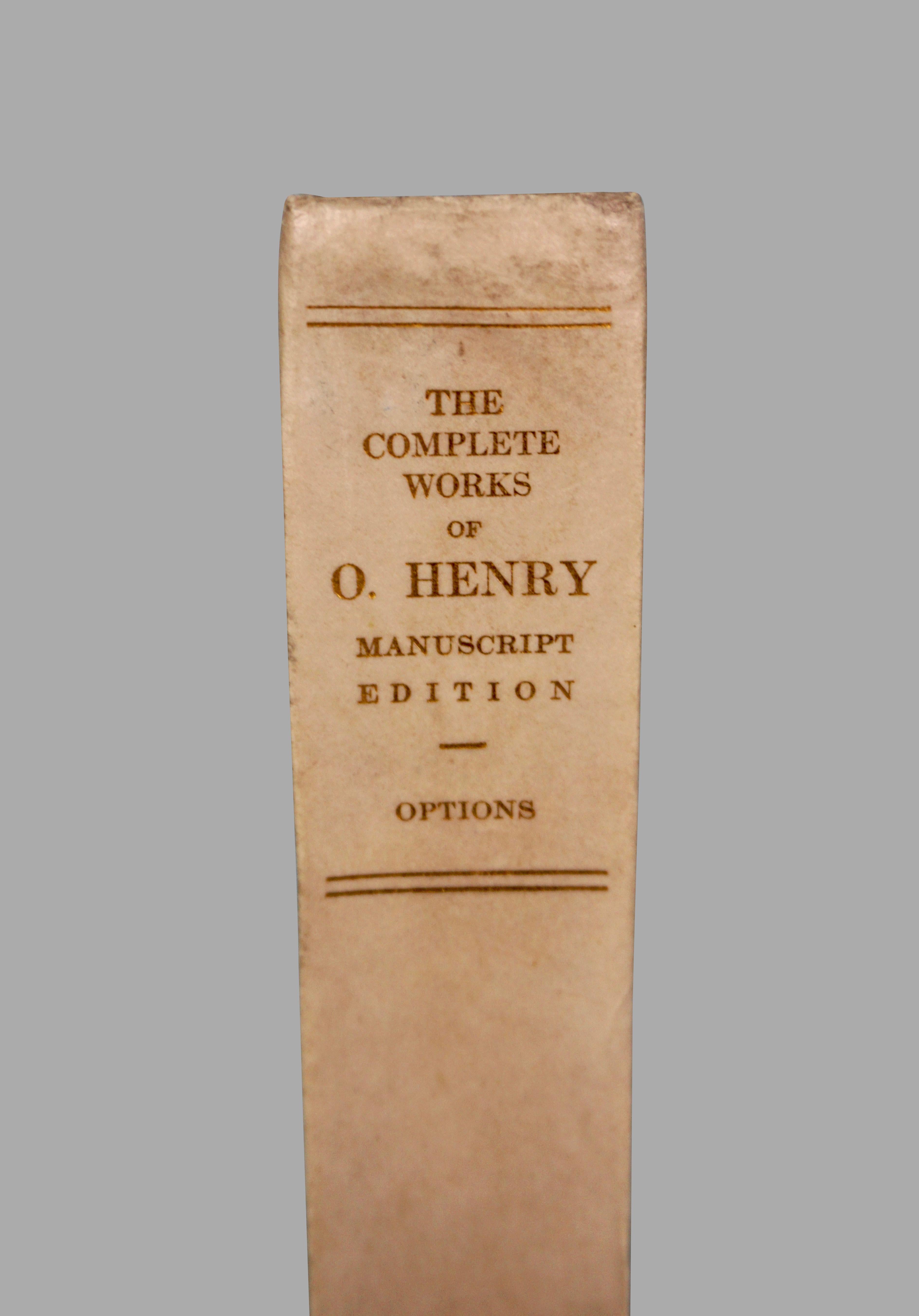 The Complete Works of O. Henry, Manuscript Edition Limited to 125 Copies For Sale 8