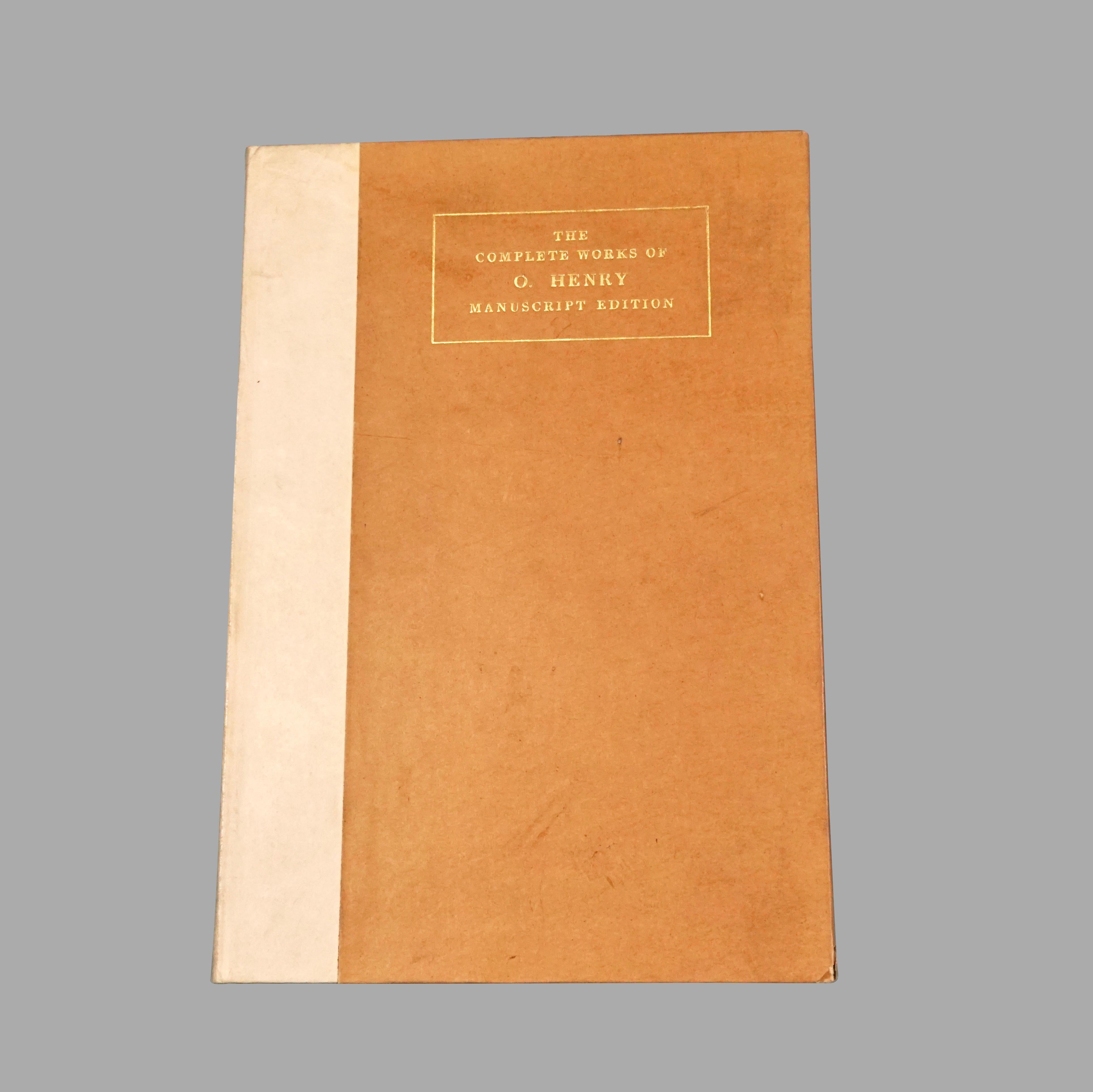 The Complete Works of O. Henry, Manuscript Edition Limited to 125 Copies For Sale 12
