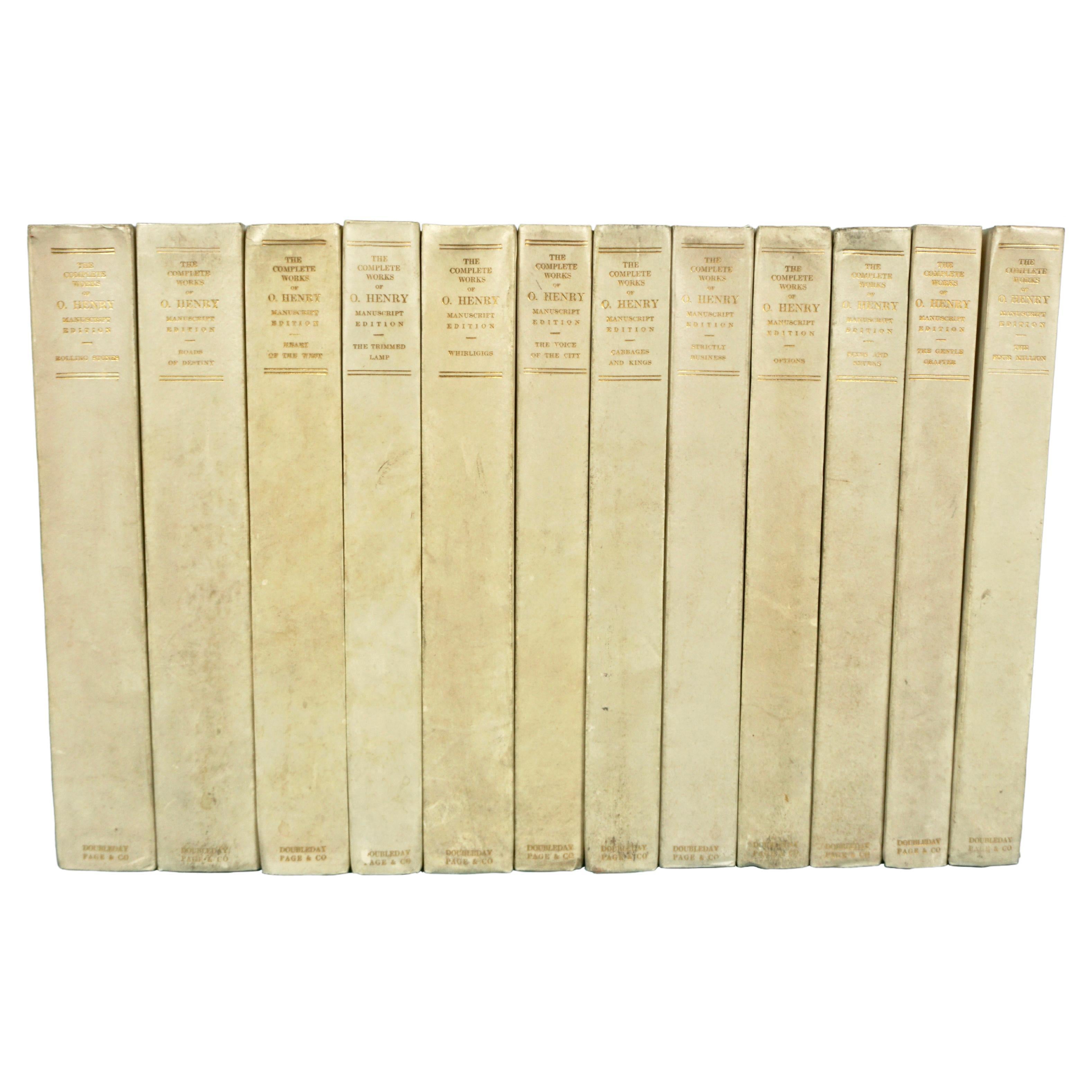 Las obras completas de O. Henry, edición manuscrita limitada a 125 ejemplares