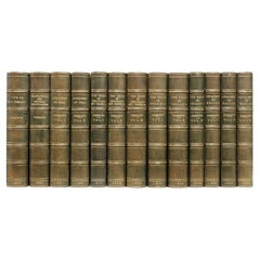 Antique Complete Works of William Prescott. 13 Vols., All First Editions, 1837/1864