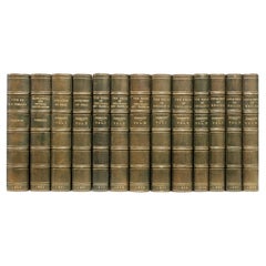 Used Complete Works of William Prescott. 13 Vols., All First Editions, 1837/1864