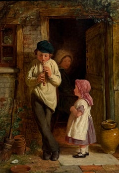 "The Concert" An Original Oil by British Artist George Smith