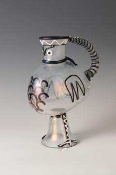 Die Condor-Vase  1954 von Egido Constantini für Fucina degli Angeli hergestellt.