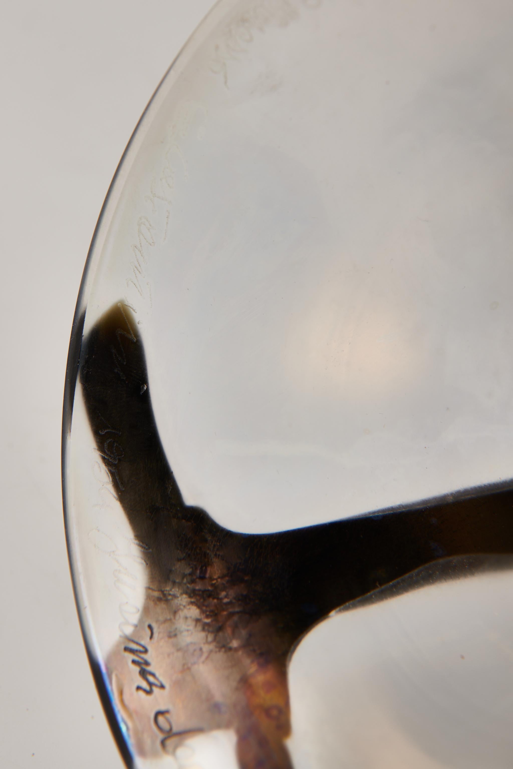 The Condor vase  produced by Egido Constantini for Fucina degli Angeli in 1954 For Sale 1