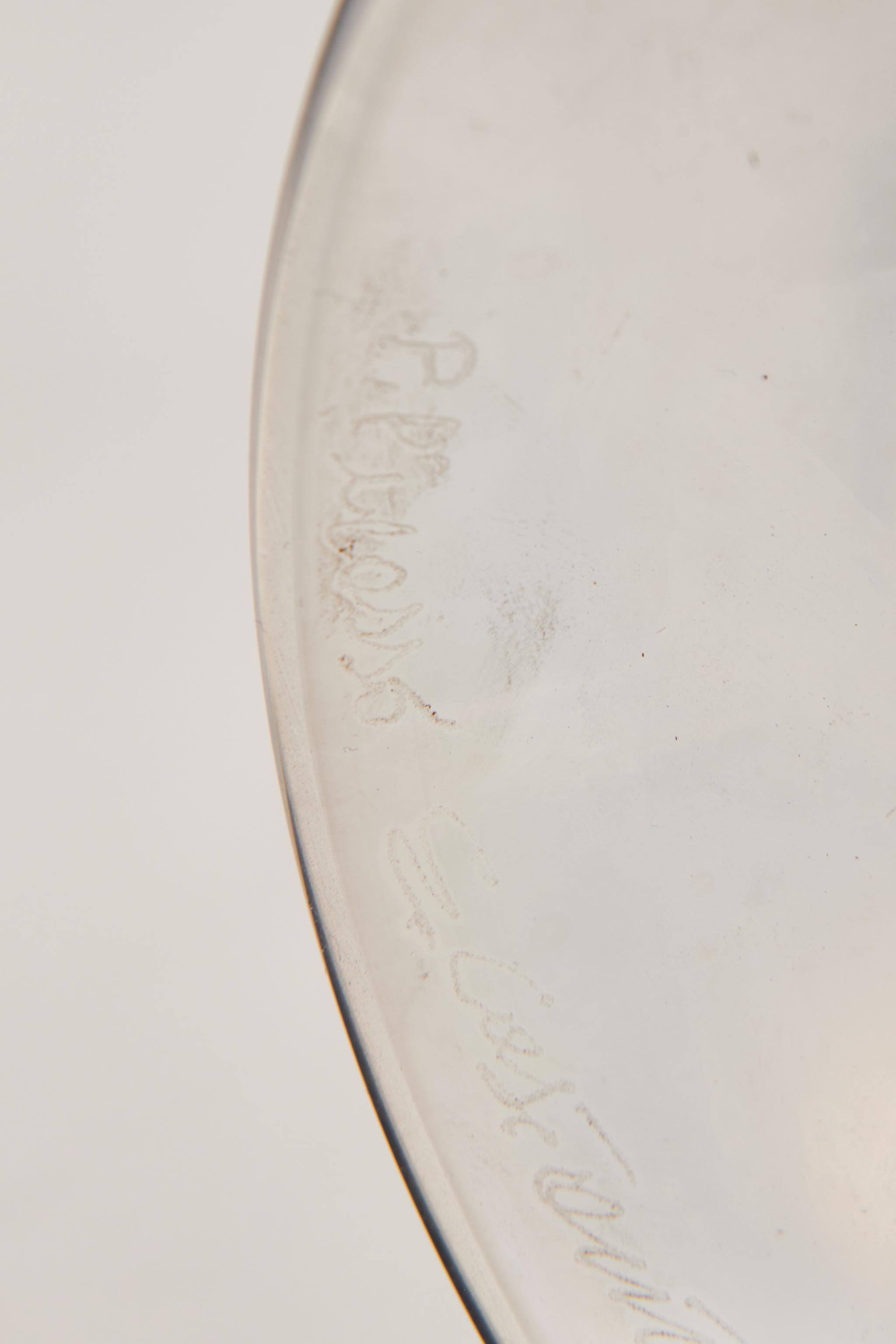 The Condor vase  produced by Egido Constantini for Fucina degli Angeli in 1954 For Sale 2
