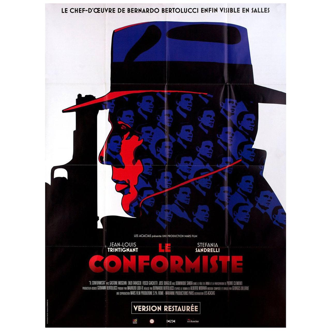Französisches Grande-Filmplakat, „The Conformist“, R2015 im Angebot
