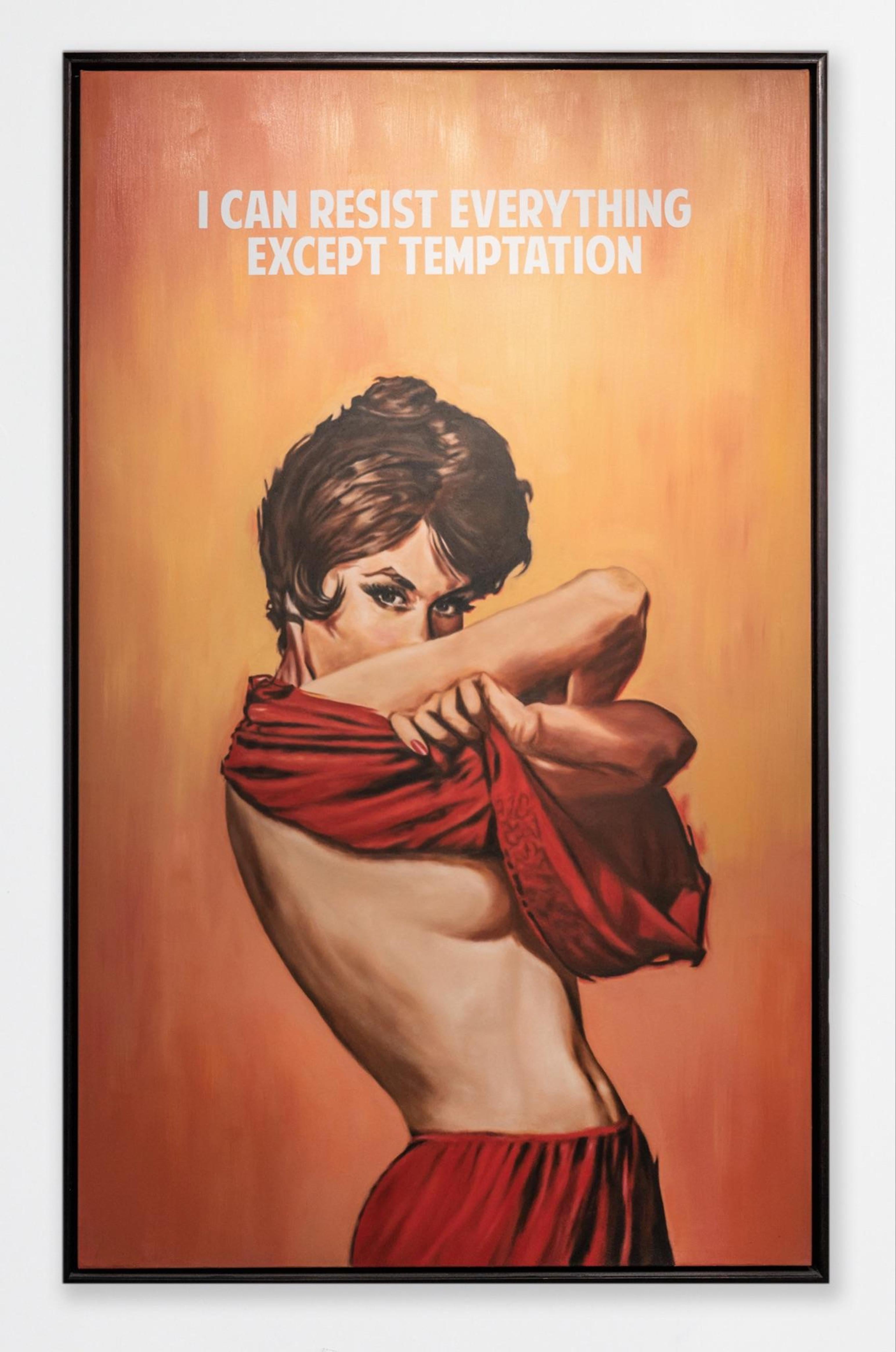 I Can Resist Everything Except Temptation - Painting by The Connor Brothers 