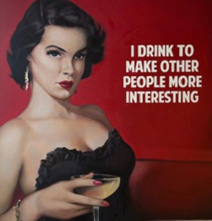 I Drink by The Connor Brothers - Painting Contemporaneo di The Connor Brothers 