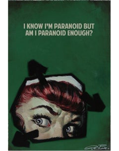 I Know I'm Paranoid But Am I Paranoid Enough?