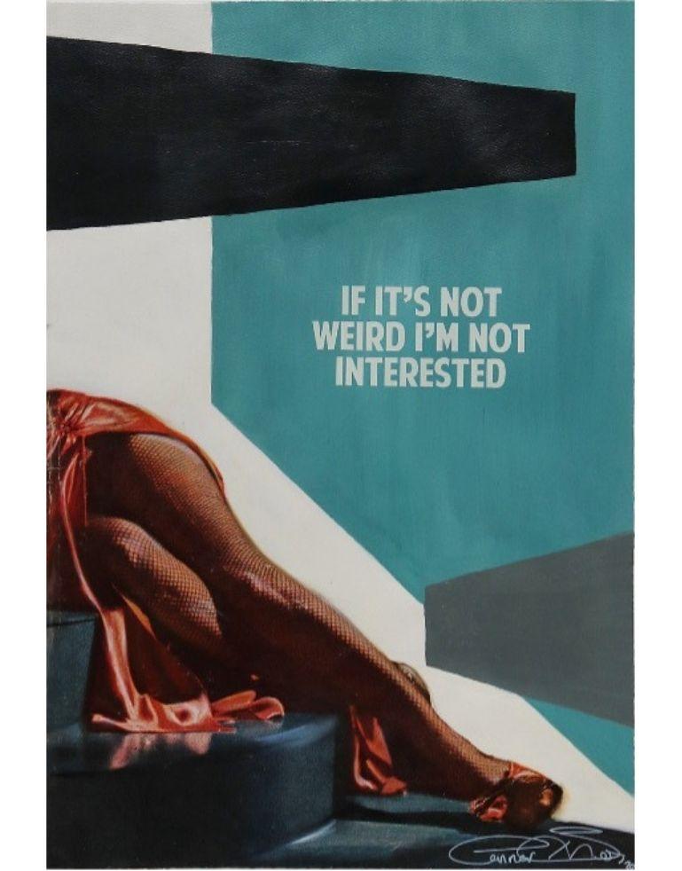 The Connor Brothers  Figurative Painting - If It's Not Weird, I'm Not Interested