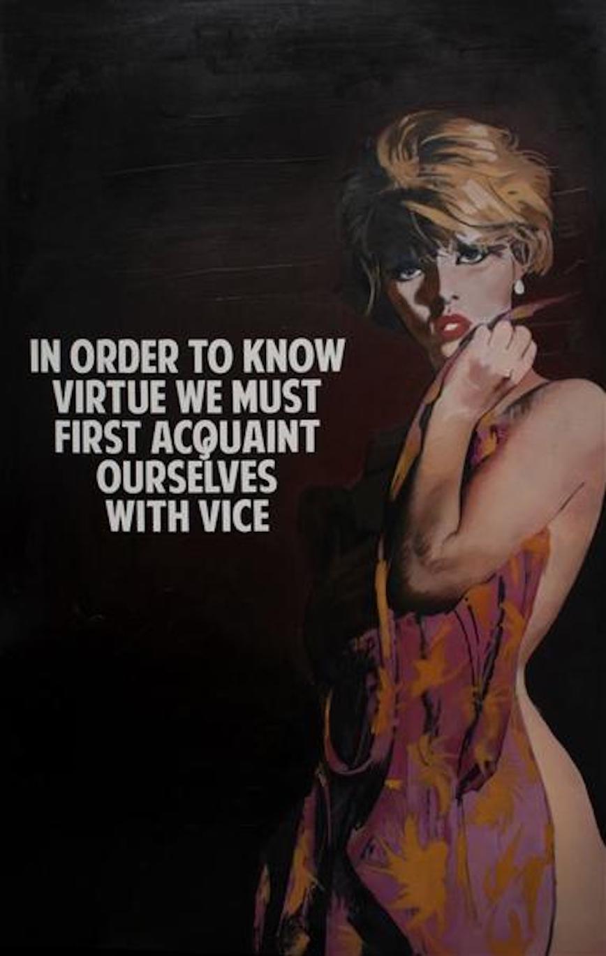 In Order To Know Virtue - Painting by The Connor Brothers 