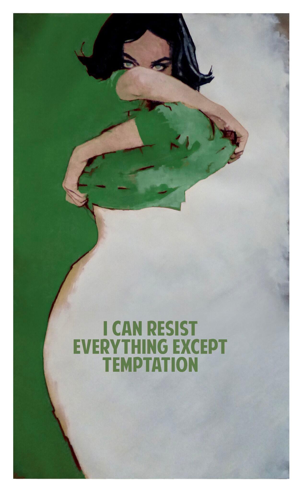 The Connor Brothers  Figurative Print - I Can Resist Everything Except Temptation