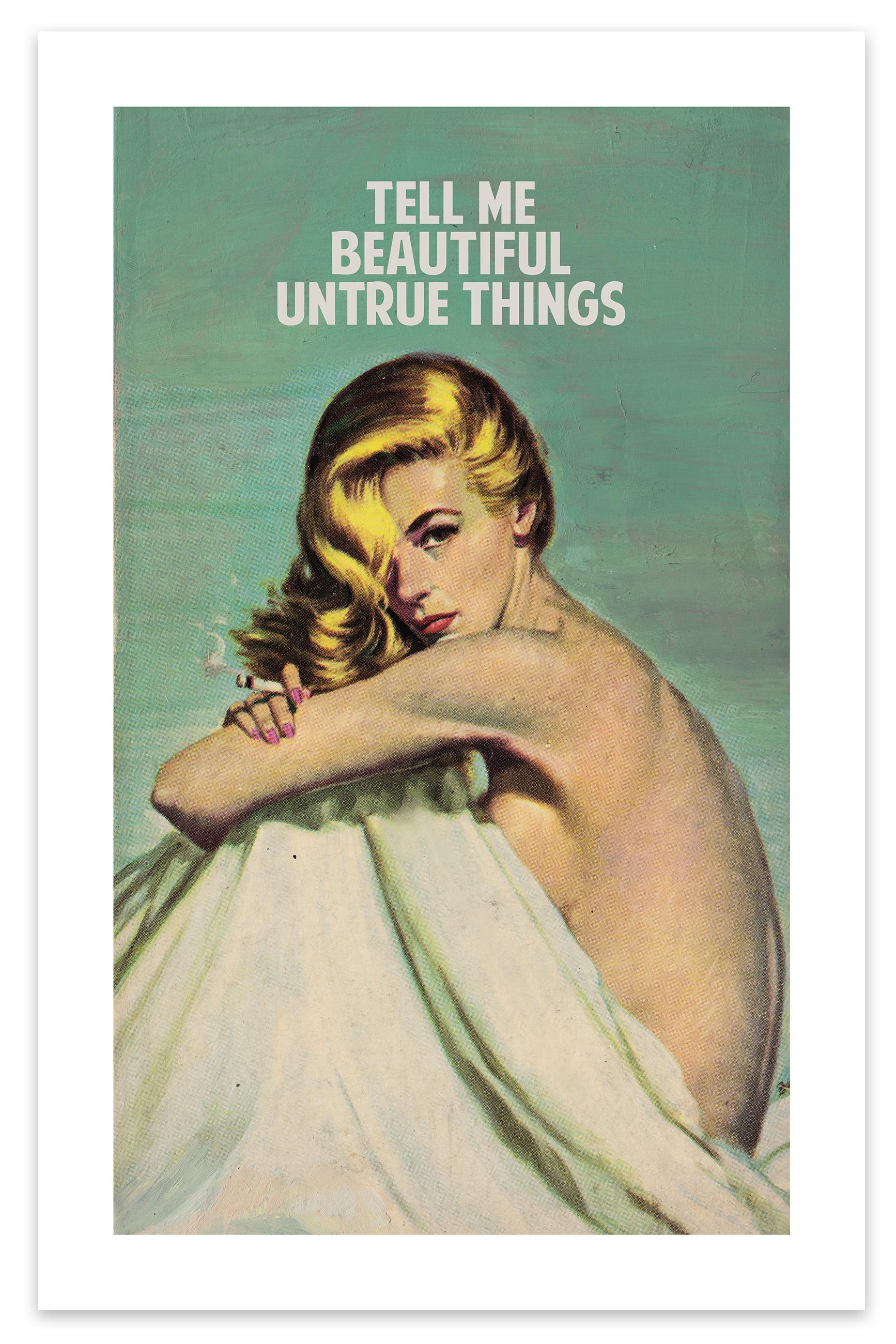 The Connor Brothers  Figurative Print - TELL ME BEAUTIFUL UNTRUE THINGS