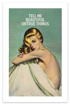 Tell Me Beautiful Untrue Things, Limited Edition print from the Connor Brothers