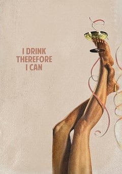 The Connor Brothers Originale, Firmato, Incorniciato, 2021, I Drink Therefore I Can