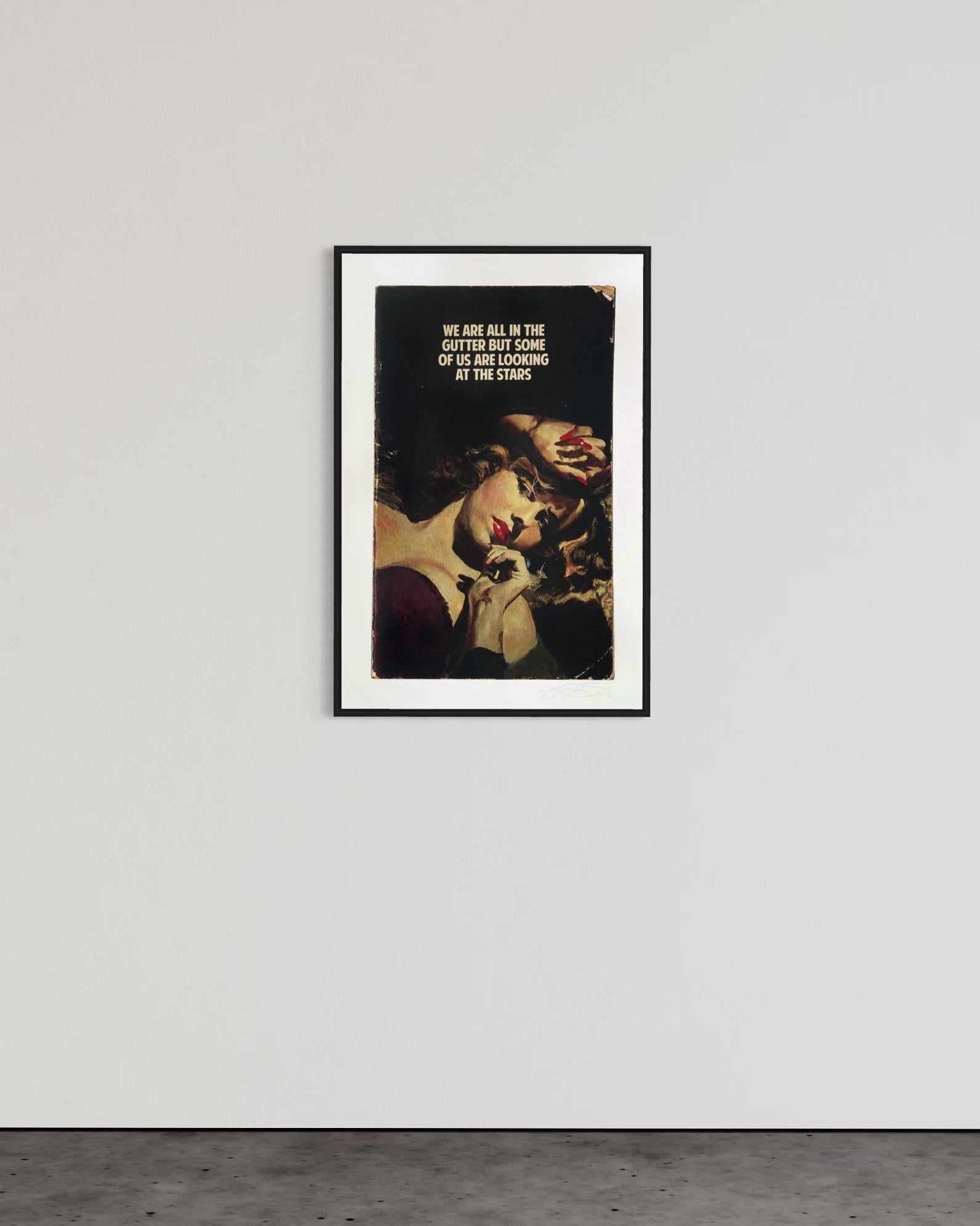 The Connor Brothers, We Are All in the Gutter – Britische zeitgenössische Kunst, signiert (Schwarz), Figurative Print, von The Connor Brothers 