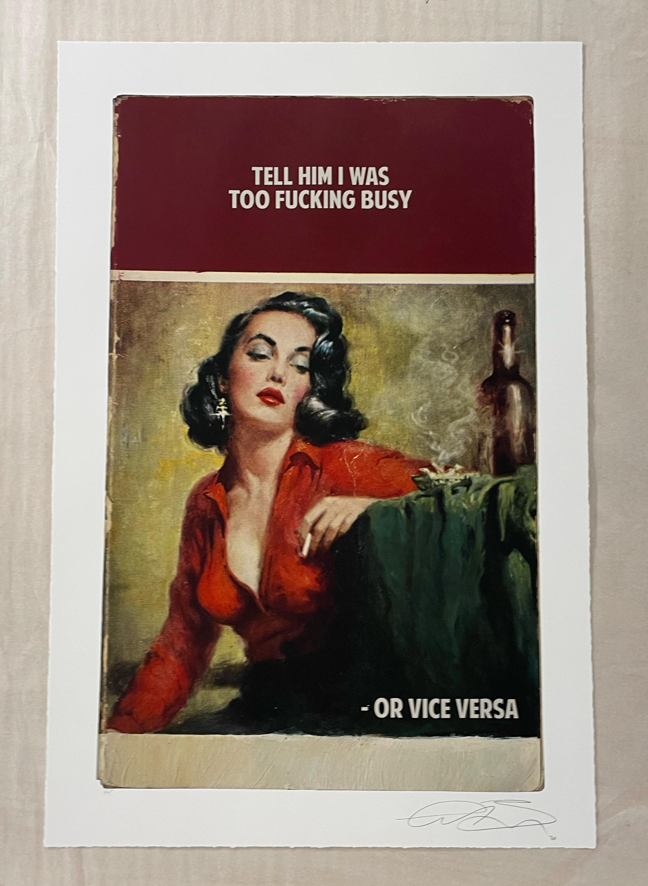 Vice Versa - Contemporary Print by The Connor Brothers 