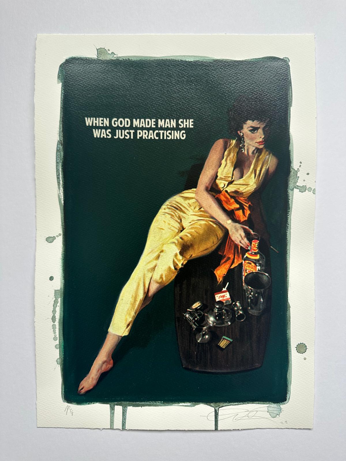 When God Made Man She Was Just Practising