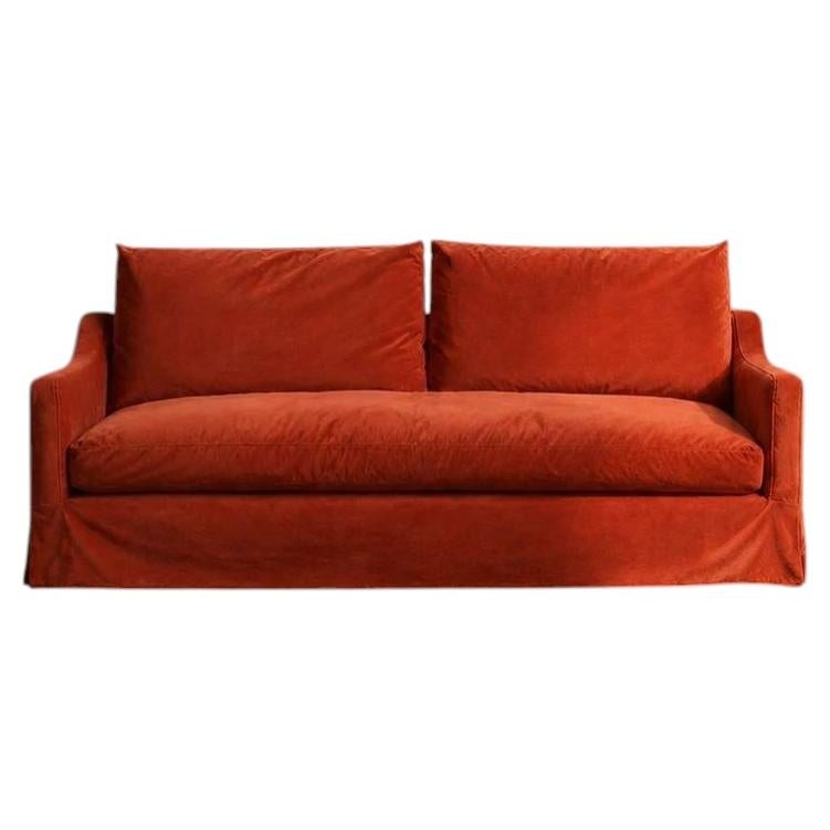 'The Conrad' skirted sofa - 2.2m For Sale