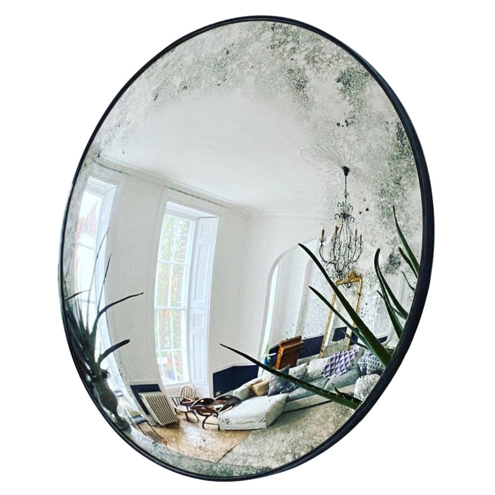 The Convex Mirror Company - Ferrara Carbonne Convex Mirror 100 cm/39" For Sale