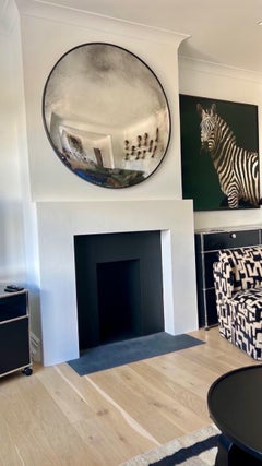 The Convex Mirror Company - Espejo Convexo Ferrara Carbonne 120 cm/47"