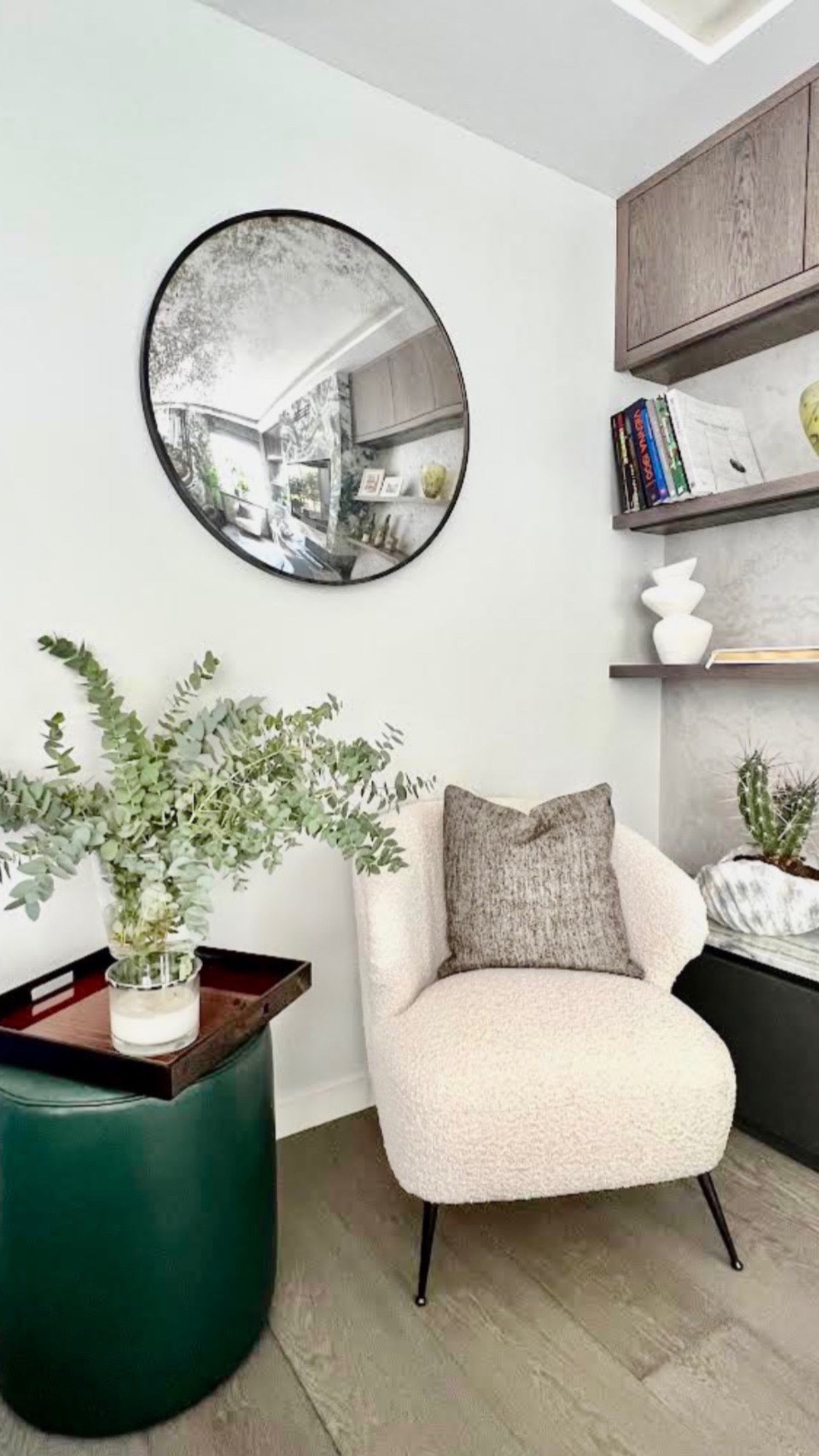 The Convex Mirror Company - Ferrara Carbonne Konvexspiegel 80 cm/31,5"