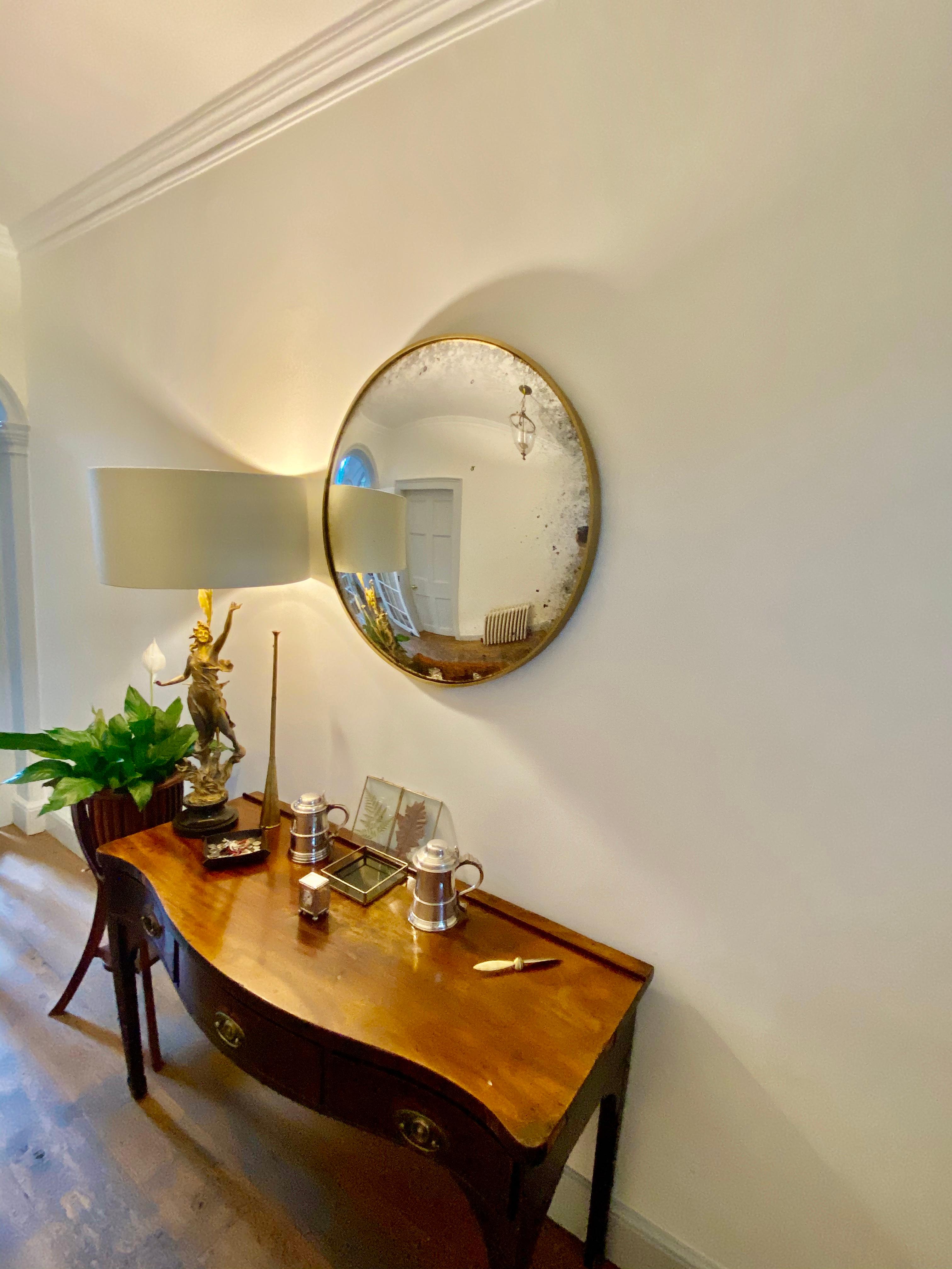 Silvered The Convex Mirror Company -Ferrara Convex Wall Mirror 39