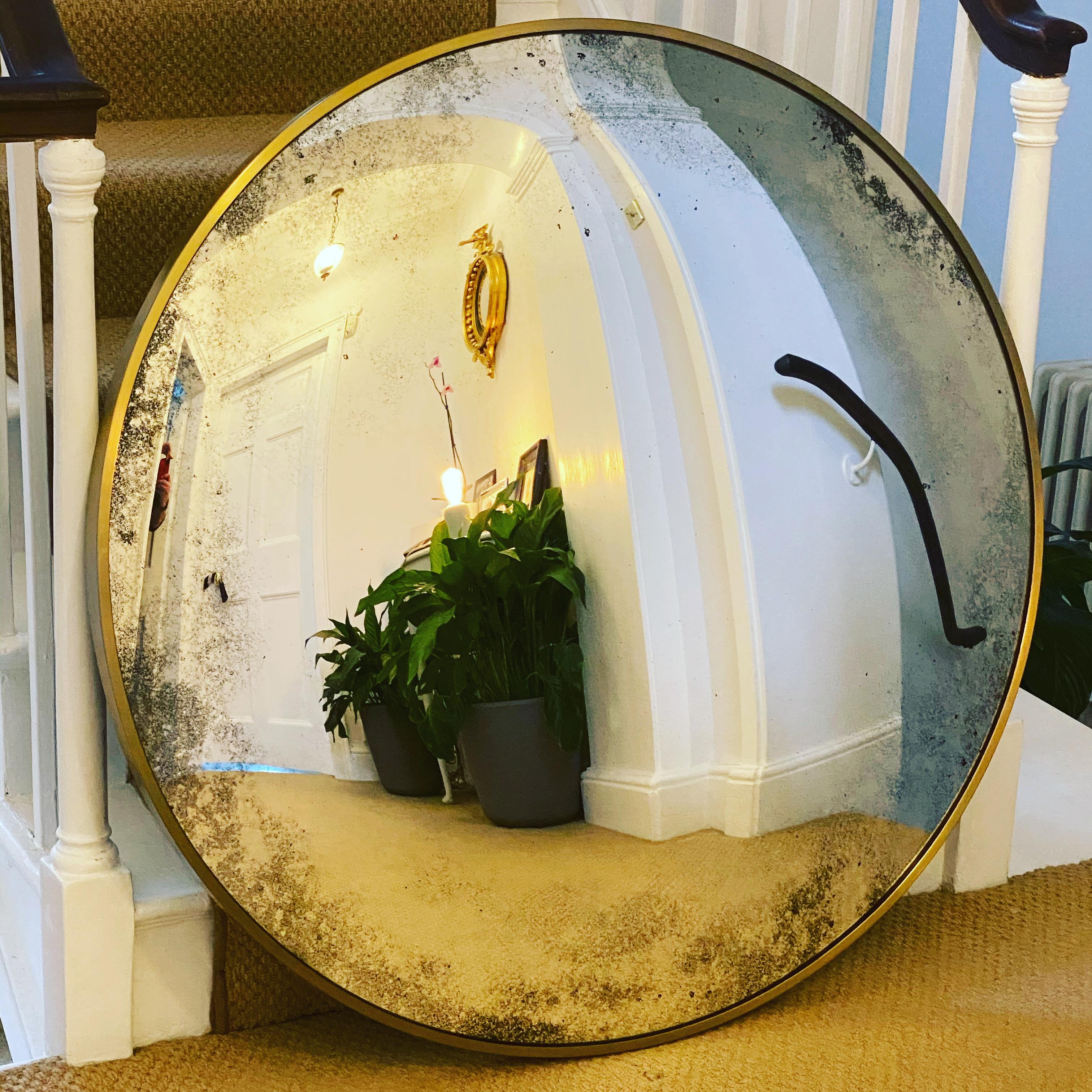 British The Convex Mirror Company - Ferrara Convex Wall Mirror 80cm/ 31.5