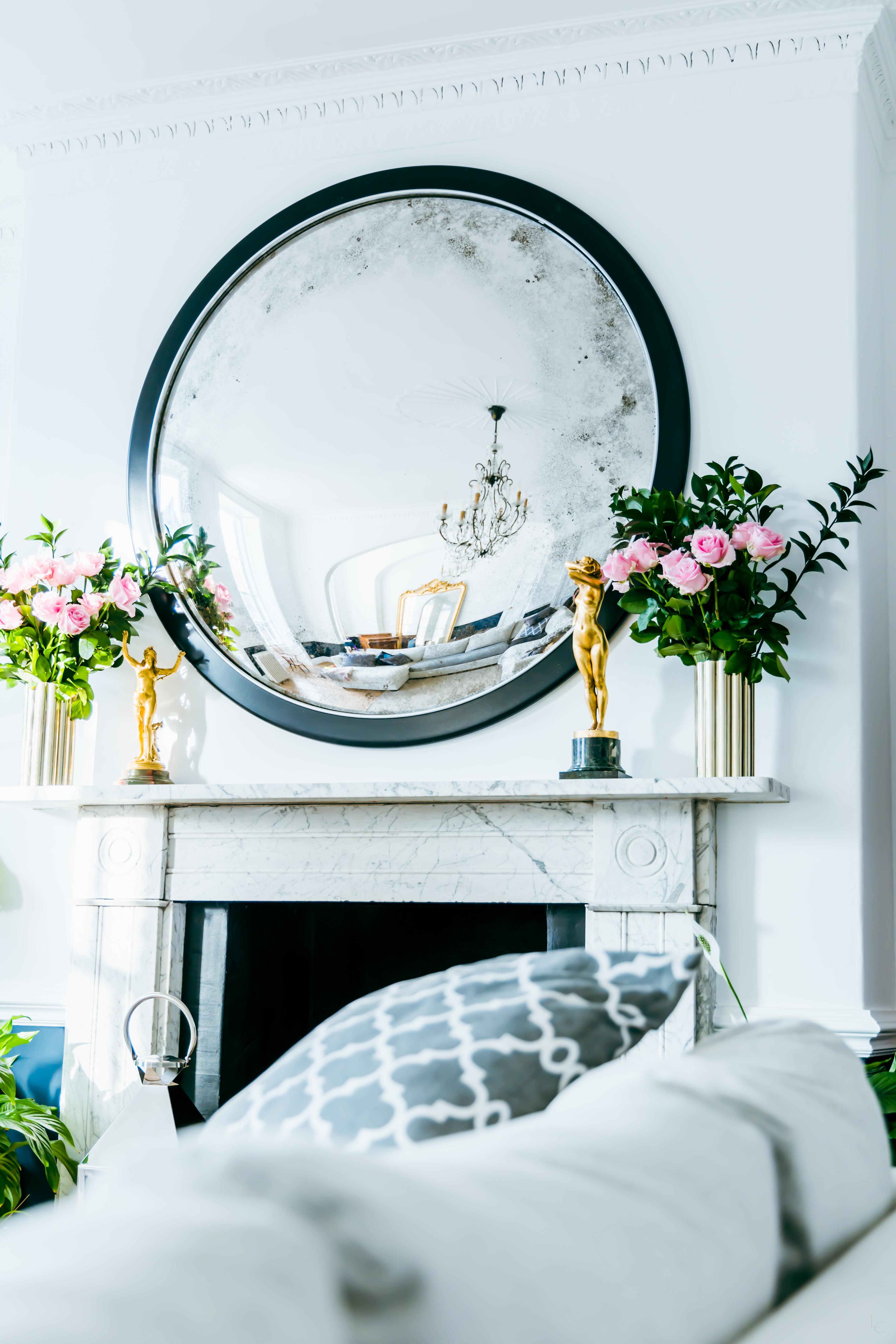 The Convex Mirror Company - Ferrara Nero Convex Mirror 120cm/ 47