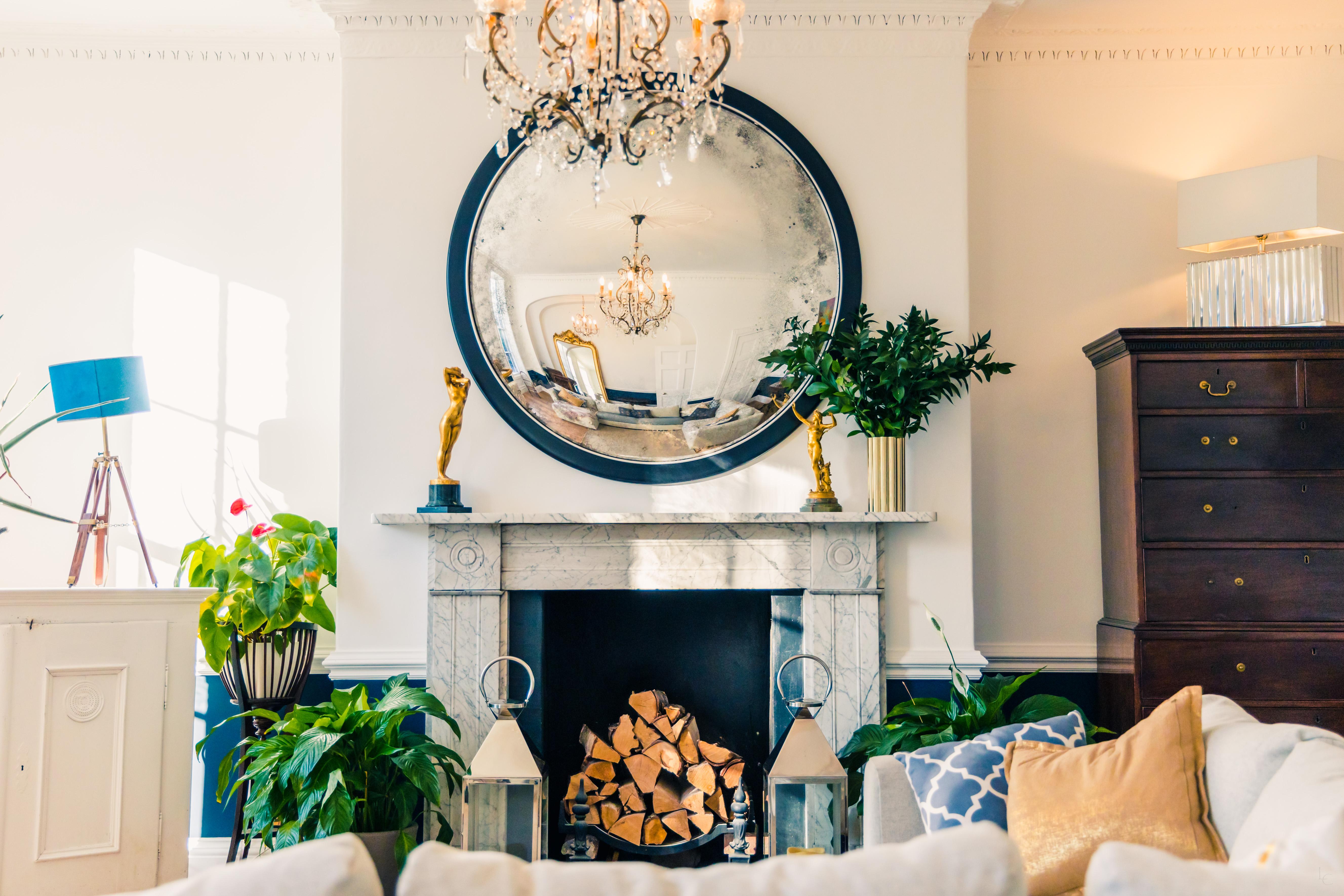 The Convex Mirror Company - Ferrara Nero Convex Mirror 120cm/ 47