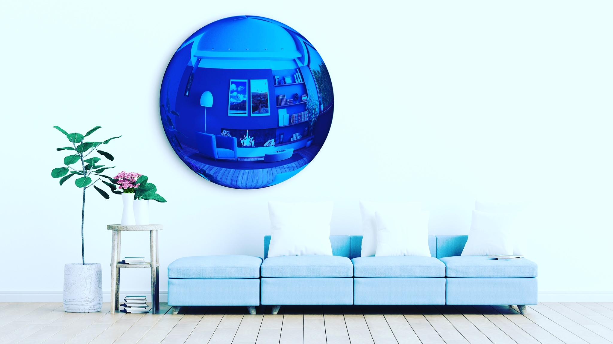 The Convex Mirror Company - Framed Portofino Convex Mirror 150 cm/ 59