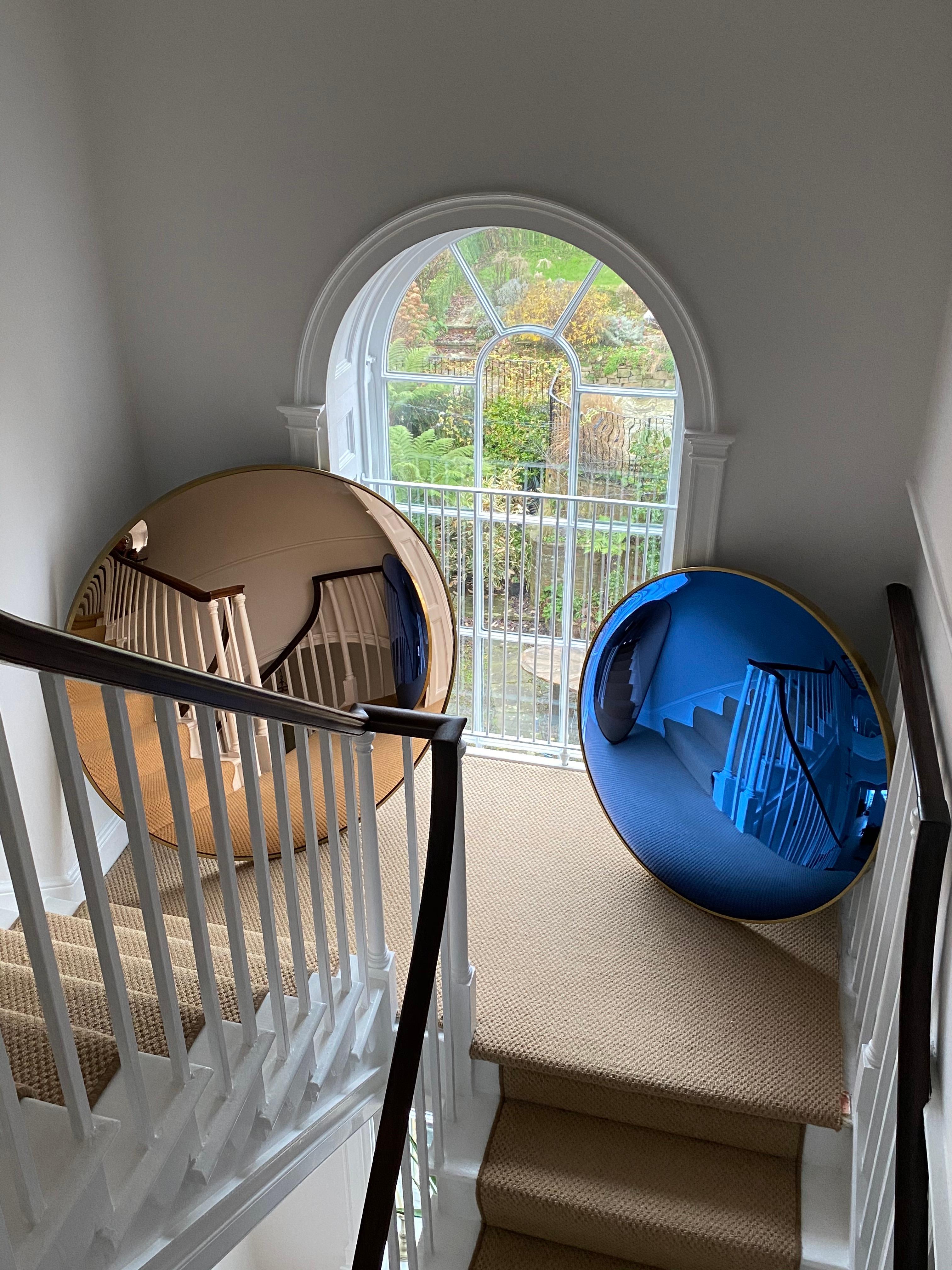 The Convex Mirror Company - Konvexer Spiegel Portofino 100 cm Durchmesser (Britisch) im Angebot
