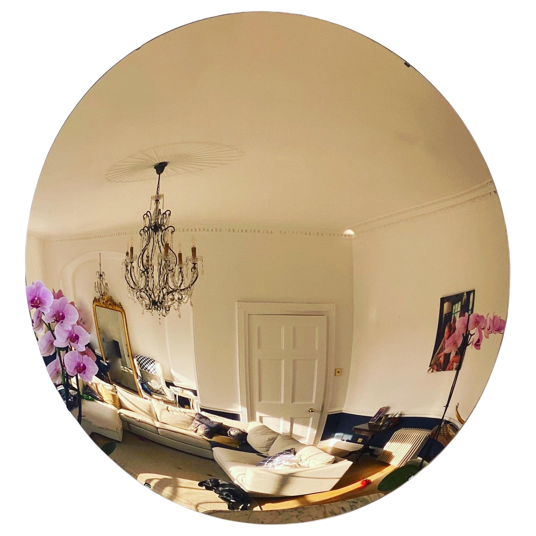 The Convex Mirror Company - Ravello 150 cms / 59" Roségold Konvexspiegel
