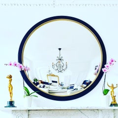 The Convex Mirror Company - Stilo Nero Konvexer Spiegel 113 cm/44"