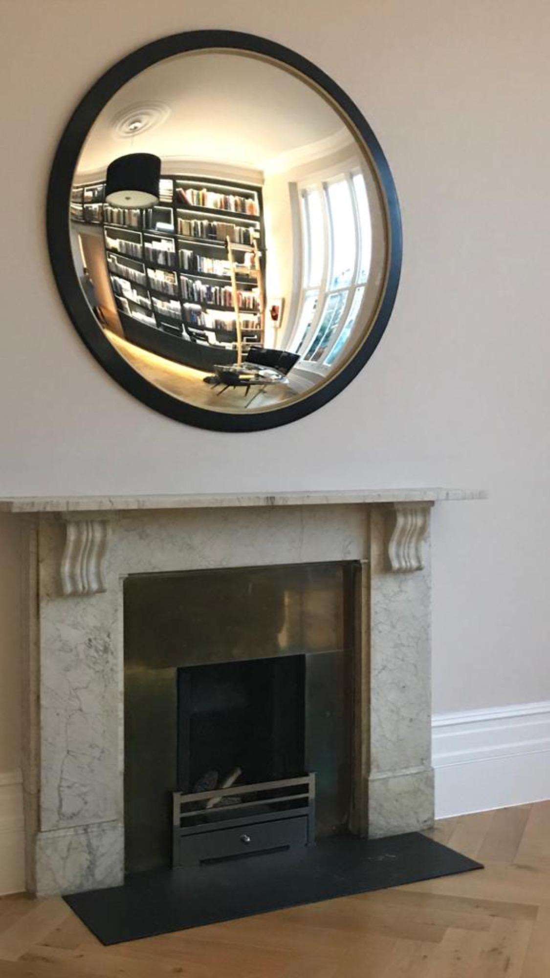 The Convex Mirror Company - Stilo Nero Convex Mirror 113 cms/44