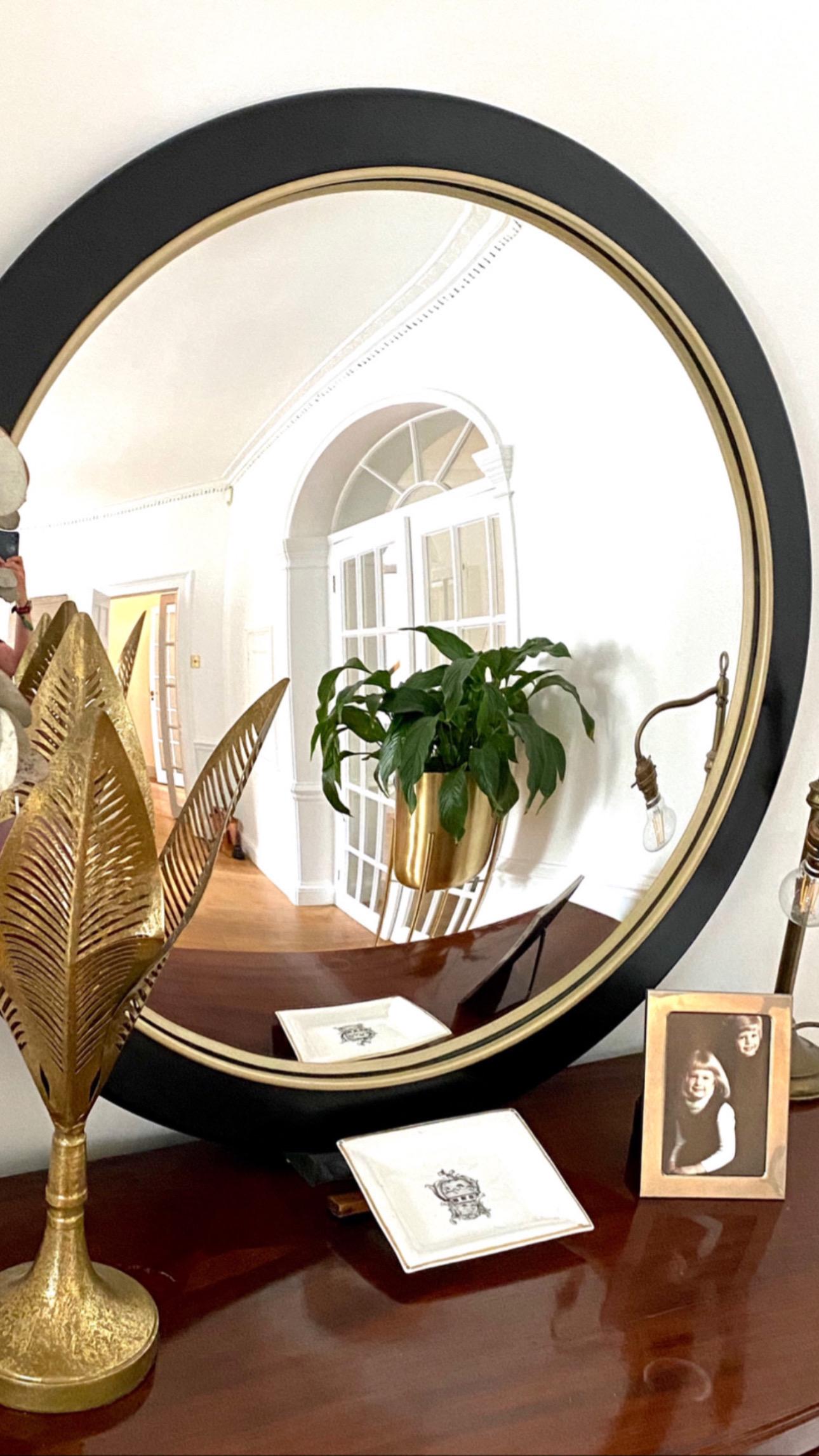The Convex Mirror Company - Stilo Nero Convex Mirror 93 cms/37