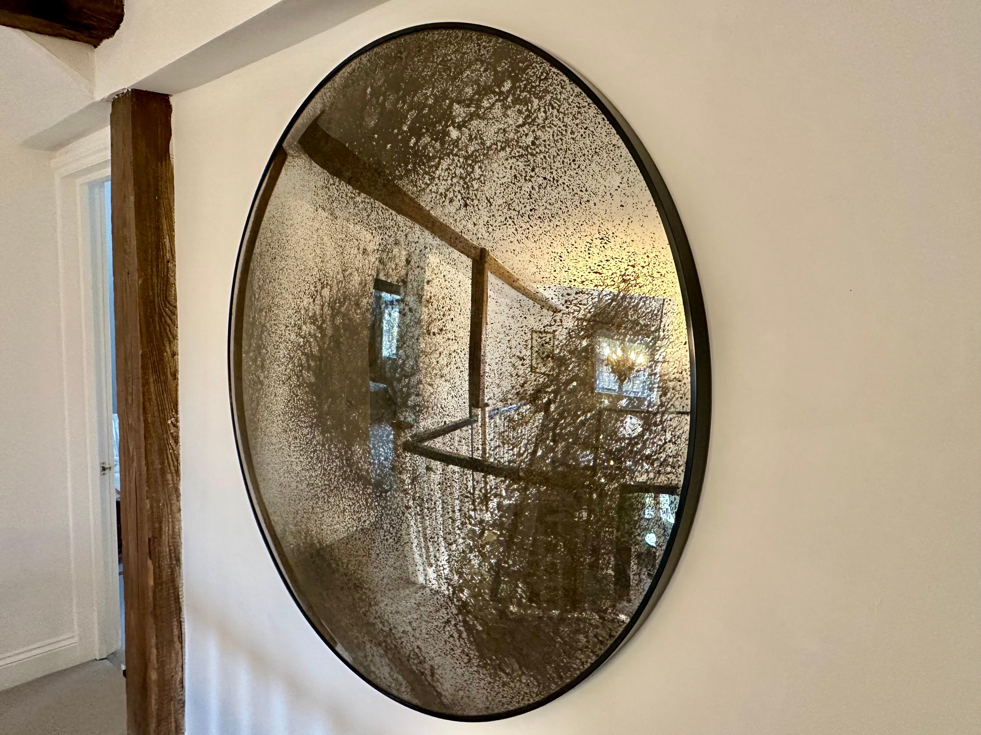 Vetro eglomizzato The Convex Mirror Company - Specchio convesso Vernazza 120 cm / 47