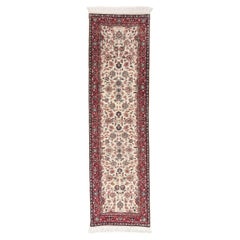 Der Korridor der Anmut: Vintage Chinese Tabriz Läufer mit Mina Khani Eleganz