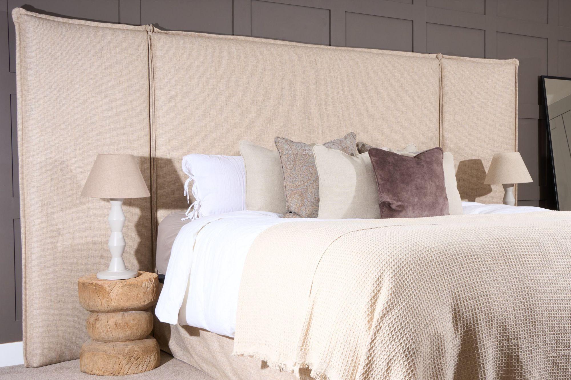 Your bedroom is the room in the house most of us spend the majority of time so we wanted to offer you some truly unique touches to make it the perfect space for you. We now cut and make any shape headboard you like to any size so do get in touch if