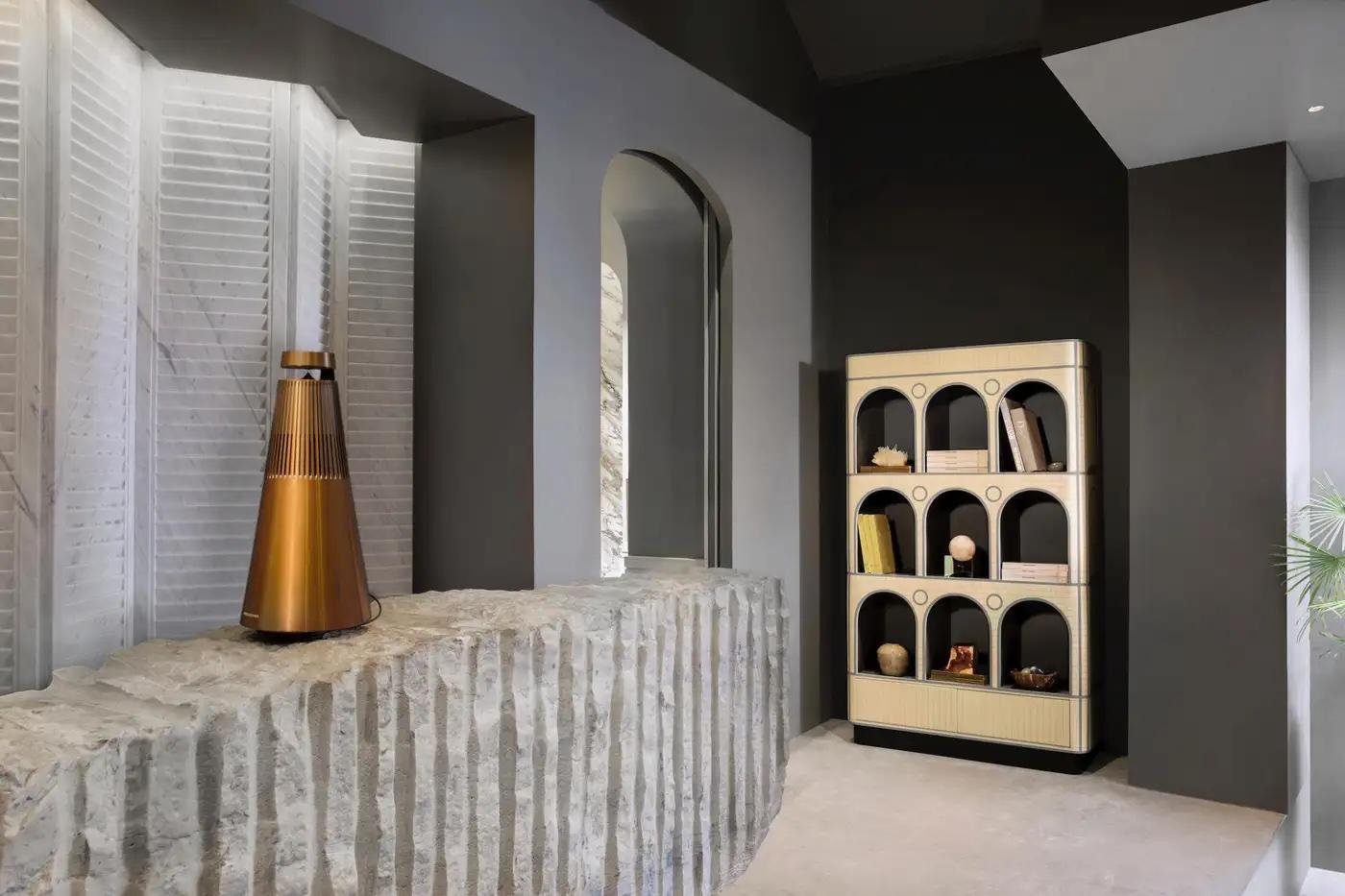 Inlay The Count Showcase Cabinet by Matteo Cibic For Sale