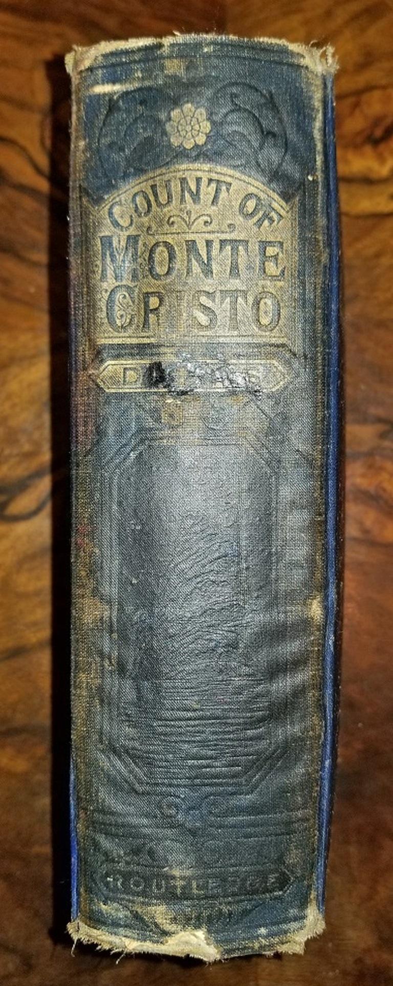 Paper The Count of Monte Cristo by Dumas, 1879